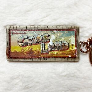 🔮‎ 5/$25 Disney Cars Welcome To Cars Land Sign Keychain